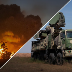 Украинские силы обороны ударили по российскому кораблю