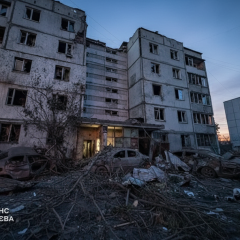 Фото памяти жертв обстрела Киева