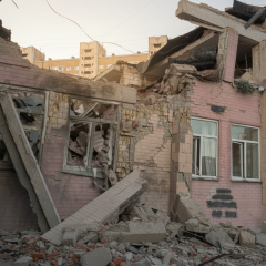 Night attack on Kyiv: damaged hospitals, casualties
