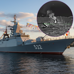 SBU and Defense Forces attacked oil terminal and corvette Boykiy in Kronstadt