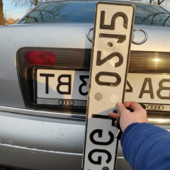 Customs declaration for a used car