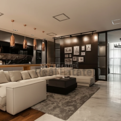 Viewing the interior of a one-bedroom apartment in Kyiv