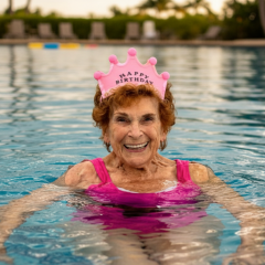 101-year-old American woman driving