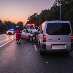 Accidents on the road in Kyiv region