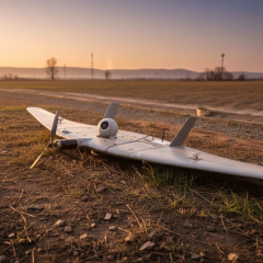 Border guards destroyed Russian drone Skate 450M