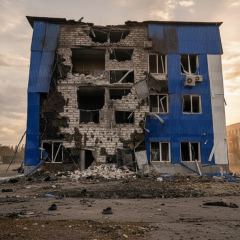 Explosion in nuclear fuel storage