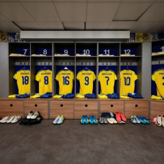 Starting lineup of the Ukrainian national team for the match against Denmark