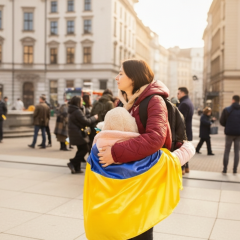 Підтримка переселенців та дитячих будинків
