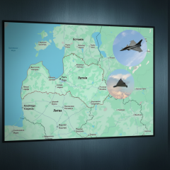 NATO Fighter Jets Down a Russian Drone Over Latvia for the First Time