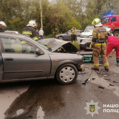 Автомобіль Nissan під час смертельної аварії