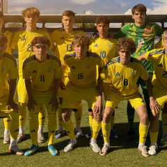 Logo of Ukraine U-17 team beats Albania 4:0 in Euro-2026 qualifiers