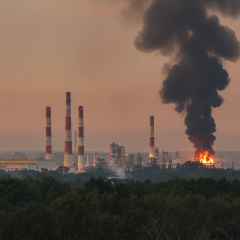 Ukrainian drones strike at oil refinery in Russia