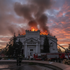 Drone destroys Rubo panorama in occupied Sevastopol