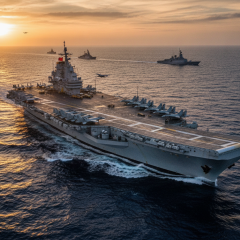 Китайская военная операция в море