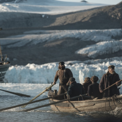 Заснеженная Арктика в сериале «Северные воды»
