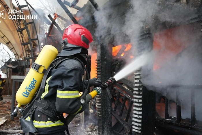 Пожежа на пляжі «Аркадія» в Одесі