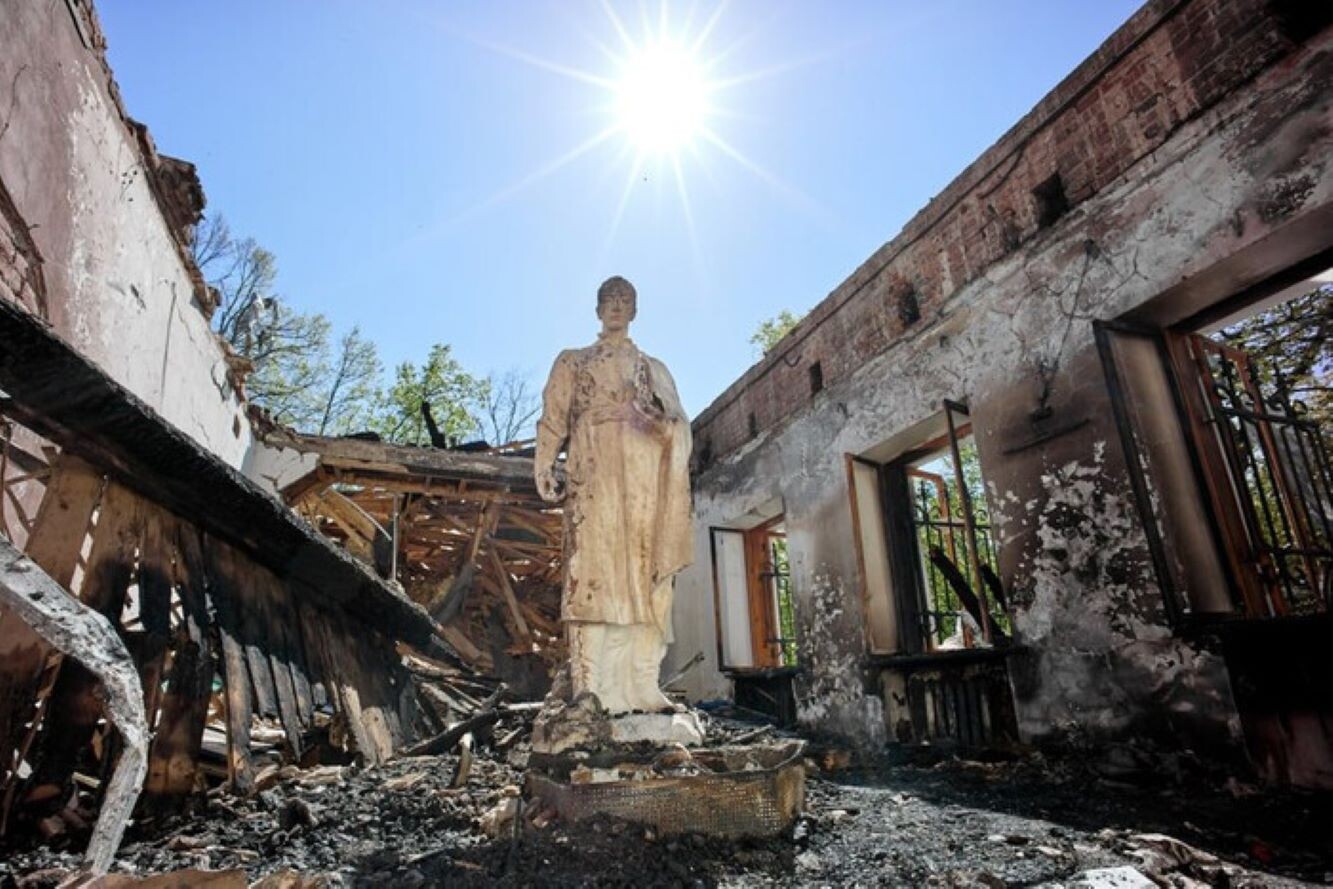 Пошкоджені пам'ятки культурної спадщини через російську агресію