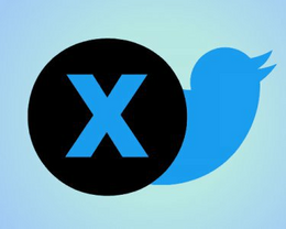 Зображення Ілона Маска із логотипом Twitter