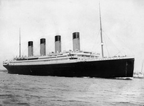 Зображення проданого меню Титаніка на аукціоні