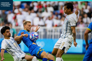 Футболісти України поразилися Іраку на Олімпіаді