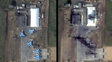 Дроны атакуют военный аэродром Морозовск