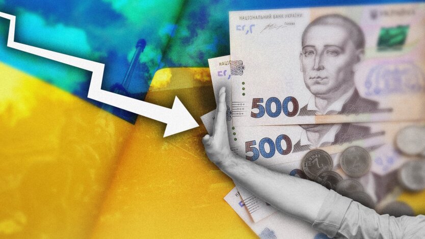 График инфляции и курса гривны