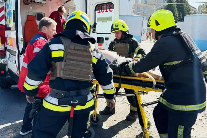 Фото пострадавшего четырехлетнего мальчика после атаки в Павлограде