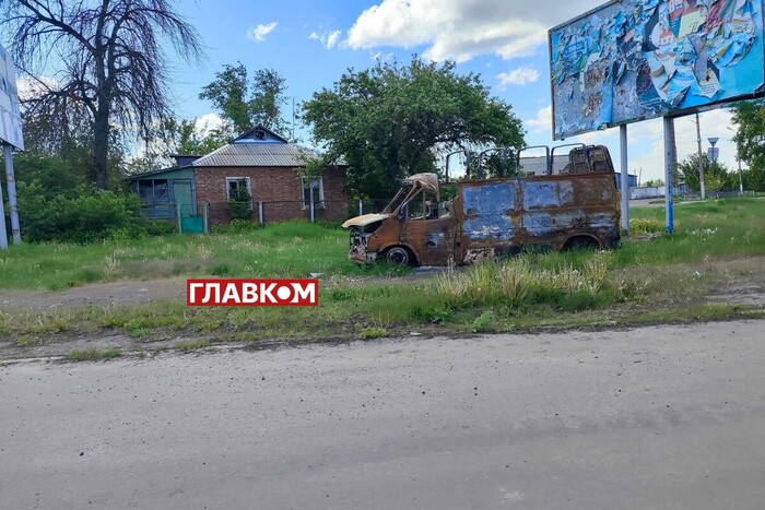 Российский танк у Харькова