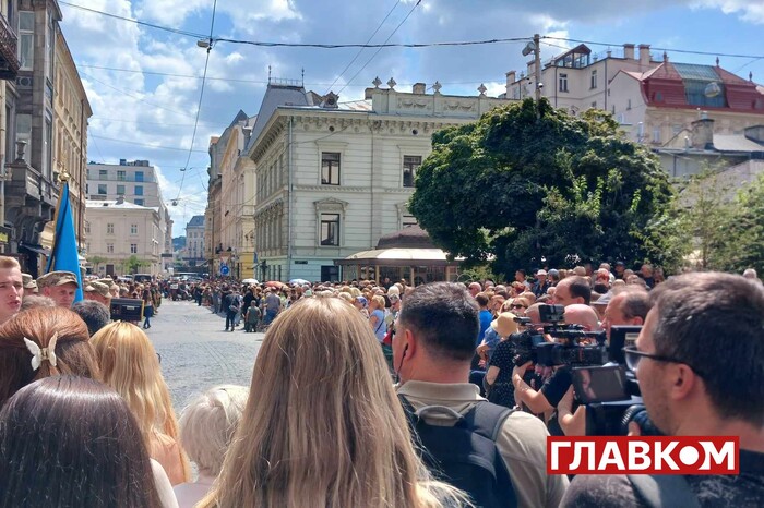 Прощание с Ириной Фарион. Прямая трансляция.