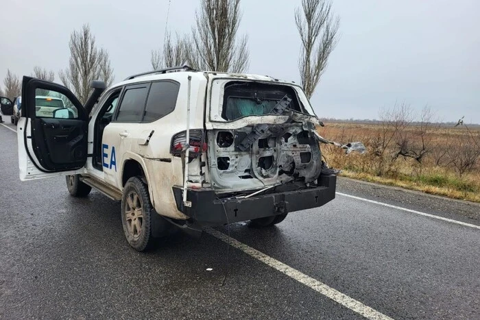 Взрыв дрона рядом с МАГАТЕ