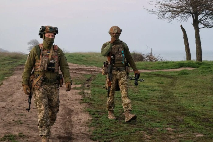 Изображение военной атаки рядом с Торецком