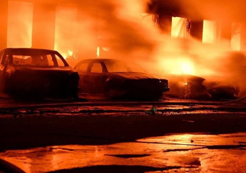 Дрони атакують промислові об'єкти в Запоріжжі