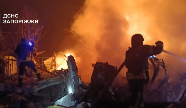 Нічний обстріл Запоріжжя: загинули троє