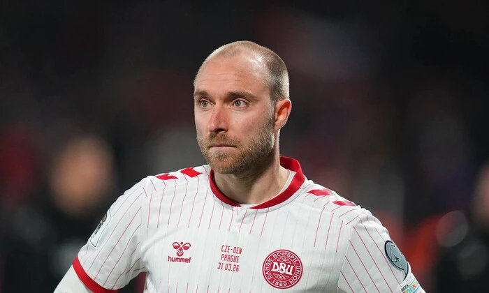 Danish national team football player fainted on the field