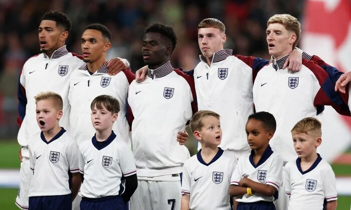 England national team missing eight players