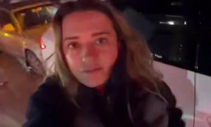 Photo of Natalia Mogilevskaya after car accident