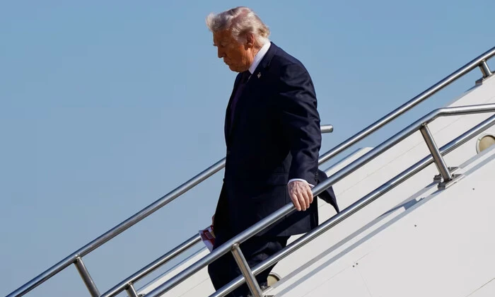 Trump during meeting with Iran