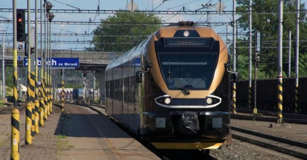 Leo Express train from Przemysl to Frankfurt