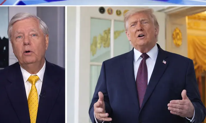 Trump lost his voice during the conversation