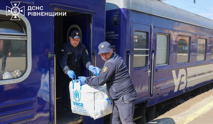 Second evacuation train arrived in Rivne region