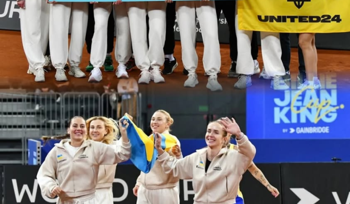Теннисная сборная Украины в топ-3
