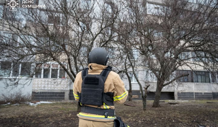 Russian attack on Sumy: damaged buildings