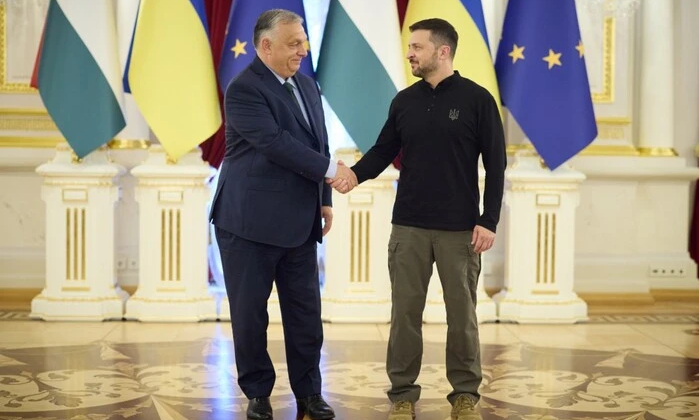 Зеленский и Орбан на Мюнхенской конференции