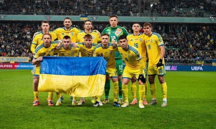 Сборная Украины на жеребьевке