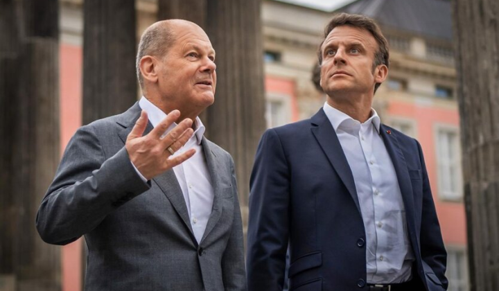 France and Germany diplomacy against Putin
