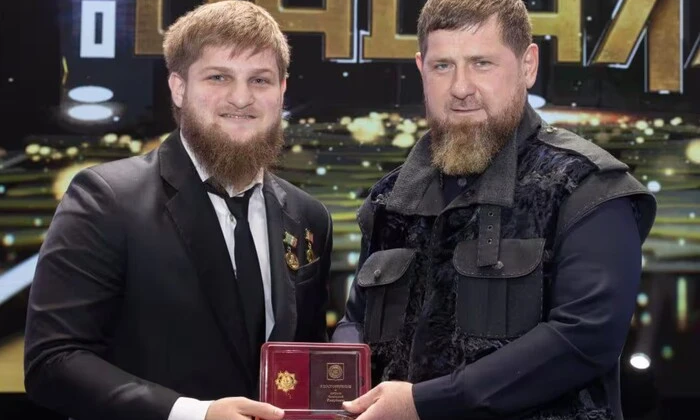 Сын Кадырова Ахмат на заседании