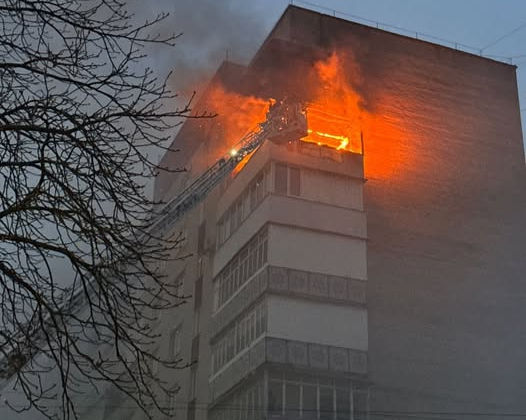 Night attack by Russia on Lutsk
