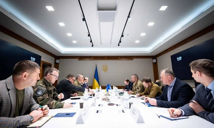 NATO delegation in Ukraine