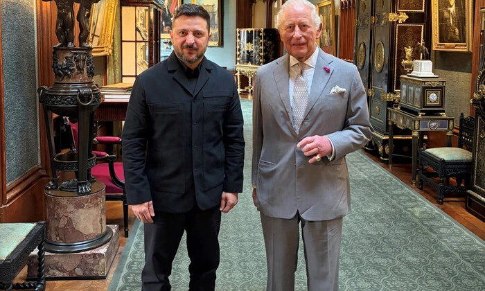 Zelensky and King Charles III