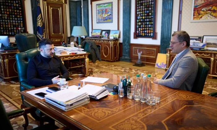 Zelensky and Kuleba discuss cooperation